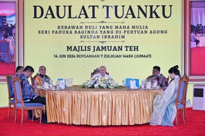 Majlis Jamuan Teh bersama rakyat Melaka di Dataran Pengkalan Rama