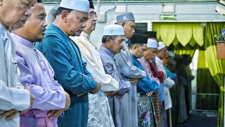 Solat Jumaat di Masjid Al-Muhtadin, Kampung Bukit Kechil, Paya Dalam