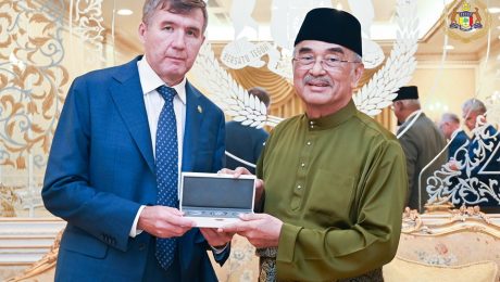 Kunjungan Hormat daripada TYT Mr. Shagiakhmetov Midkhat, Timbalan Perdana Menteri Republik Tatarstan di Istana Melaka.4