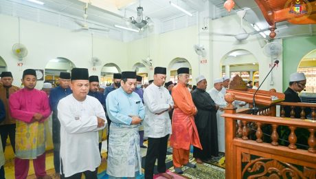 Solat Jumaat di Masjid Al-'Iffah Selandar, Melaka. 1