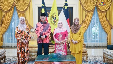 KUNJUNGAN DARIPADA YABHG. TOH PUAN DATUK SERI PANGLIMA (DR.) HAJAH NORLIDAH BINTI TAN SRI DATUK R.M. JASNI, ISTERI KEPADA TYT YANG DI-PERTUA NEGERI SABAH1