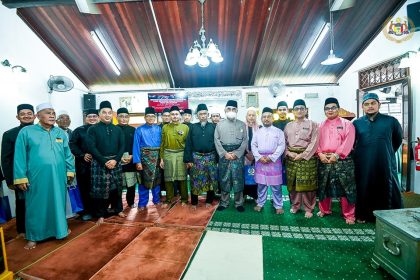 Solat Jumaat di Masjid Pokok Asam, Jln Klebang Kecil, Kampung Pinang Batang Tiga, Tanjung Kling