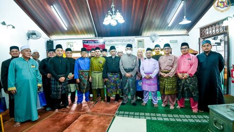 Solat Jumaat di Masjid Pokok Asam, Jln Klebang Kecil, Kampung Pinang Batang Tiga, Tanjung Kling