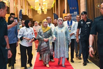 Sambutan Ketibaan Tengku Ampuan Pahang di Makan Malam Tahunan dan Pelancaran Melaka Culinary Challenge