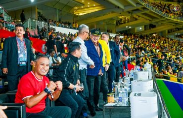 Perlawanan AFF Mitsubishi Electric Cup 2024 antara Malaysia dengan Singapore