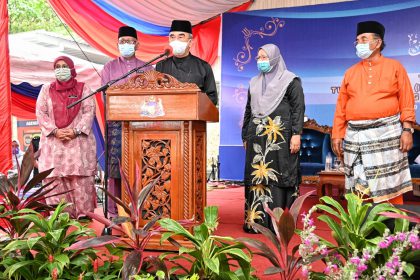 Merasmikan Sekolah Rendah Agama JAIM Ayer Pa’abas  TYT Melaka