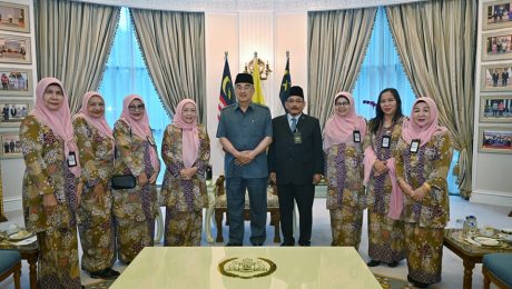 Kunjungan Hormat YBhg. Datin Hajah Khatizah Polo, Pengerusi Lembaga Pelawat, Taman Didikan Kanak-Kanak Kurang Upaya, Daerah Sandakan, Sabah