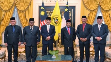 Kunjungan Hormat daripada YTM Dato’ Lela Maharaja Dato’ Haji Muhamad Sharip bin Haji Othman, Undang Luak Rembau di Istana Melaka