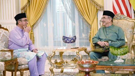 Kunjungan Hormat daripada YB Tuan Adli bin Zahari, Ahli Parlimen Alor Gajah di Istana Melaka, Bukit Beruang