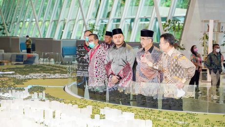 Taklimat mengenai projek Sinarmas land -BSD city (Bumi Serpong Damai) di Tengarang, Jakarta