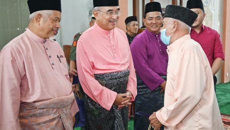 Solat Jumaat di Masjid Al-Abrar, Jalan Tambak Bugis, Balik Bukit, Bukit Lintang, Melaka