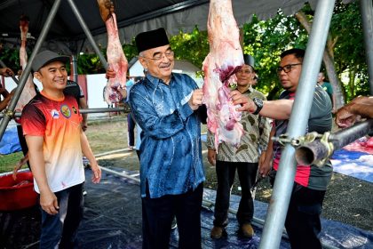 Majlis Ibadah Korban bersama Ahli Kelab Sukan dan Kebajikan Istana Melaka (KESKIM)