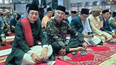 Solat Jumaat di Masjid Istiqlal, Jakarta, Indonesia
