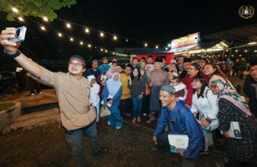 Meluangkan masa bermoreh bersama pengamal media Negeri Melaka di Char Kurt Teow Ketagih, Melaka