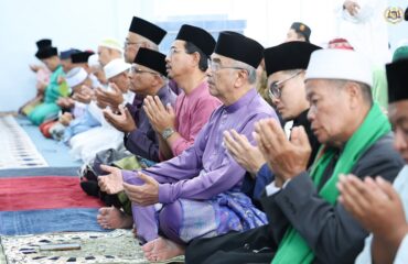 Solat Jumaat di Masjid Al-Ilmi, Permatang Ilmu Universiti Islam Melaka (UNIMEL) 1