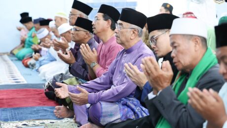 Solat Jumaat di Masjid Al-Ilmi, Permatang Ilmu Universiti Islam Melaka (UNIMEL) 1