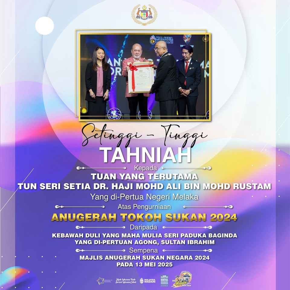 Anugerah Tokoh Sukan 2024 sempena Majlis Anugerah Sukan Negara 2024 4