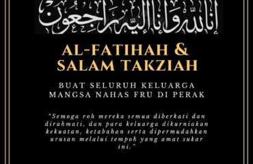 Salam Takziah FRU