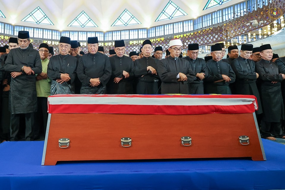 Istiadat Pengebumian Negara bagi Penghormatan Terakhir kepada Allahyarham Tun Abdullah bin Haji Ahmad Badawi 4