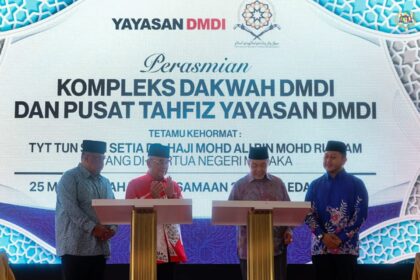 tyt 25-5-1 Perasmian Kompleks Dakwah DMDI dan Pusat Tahfiz Yayasan DMDI di Bukit Senggeh, Jasin 1