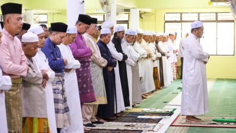 Solat Jumaat di Masjid Al-Wathani, Kampung Bukit Pegoh 2