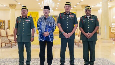 Kunjungan Hormat daripada YBhg. Lt. Jen. Dato' (Dr.) Zulkeffeli bin Mat Jusoh