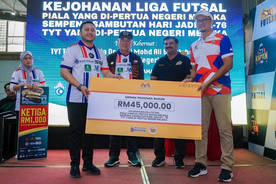 Majlis Perasmian Kejohanan Liga Futsal Tahun 2025 Piala Yang di-Pertua Negeri Melaka 2