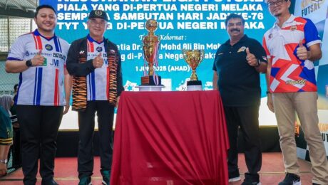 Majlis Perasmian Kejohanan Liga Futsal Tahun 2025 Piala Yang di-Pertua Negeri Melaka 3