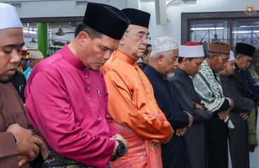 Solat Jumaat di Masjid Imam Ghazali, Bakar Batu, Bachang Melaka