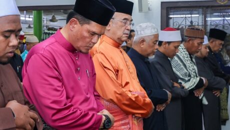Solat Jumaat di Masjid Imam Ghazali, Bakar Batu, Bachang Melaka