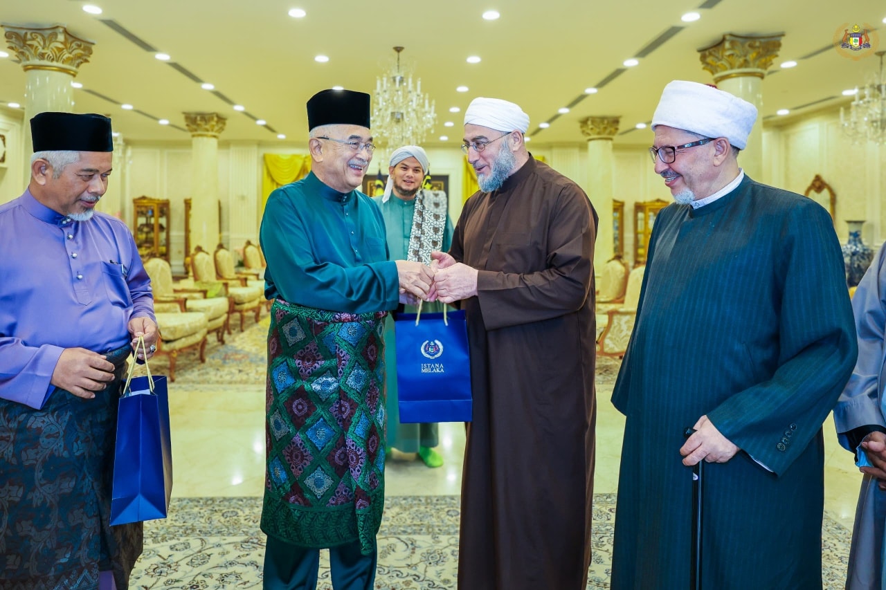 Kunjungan Hormat daripada YBrs. Al-Allamah Sheikh Zakaria, Ulamak Hadith Syria