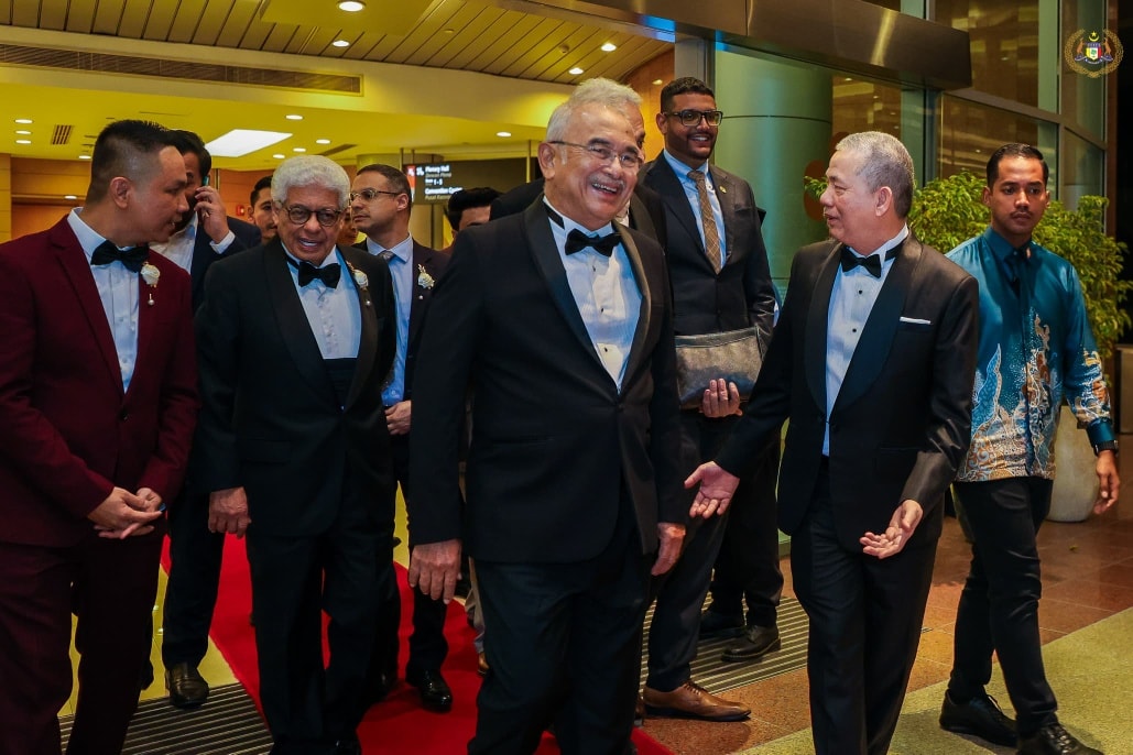 Yang di-Pertua Negeri Melaka hadir ke Majlis Malam Amal, Anugerah Industri Malaysia (MINDA) 2025