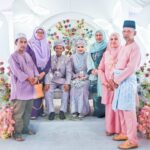 YABhg. Toh Puan Datuk Wira (Dr.) Hajah Asmah binti Ab Rahman hadir memeriahkan Majlis Perkahwinan anak perempuan Encik Sarman bin Saring dan Puan Lillah binti Baba
